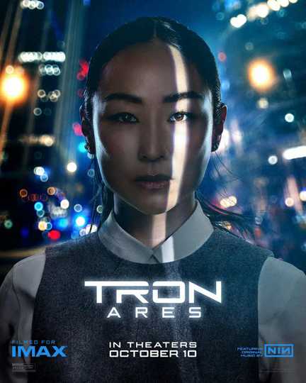 TRON: Ares - Greta Lee Character Poster