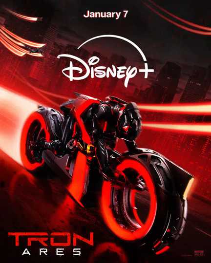 TRON: Ares - Official Disney Plus Poster