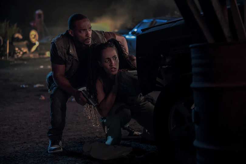 Twisted Metal Season 2 - Anthony Mackie and Tiana Okoye
