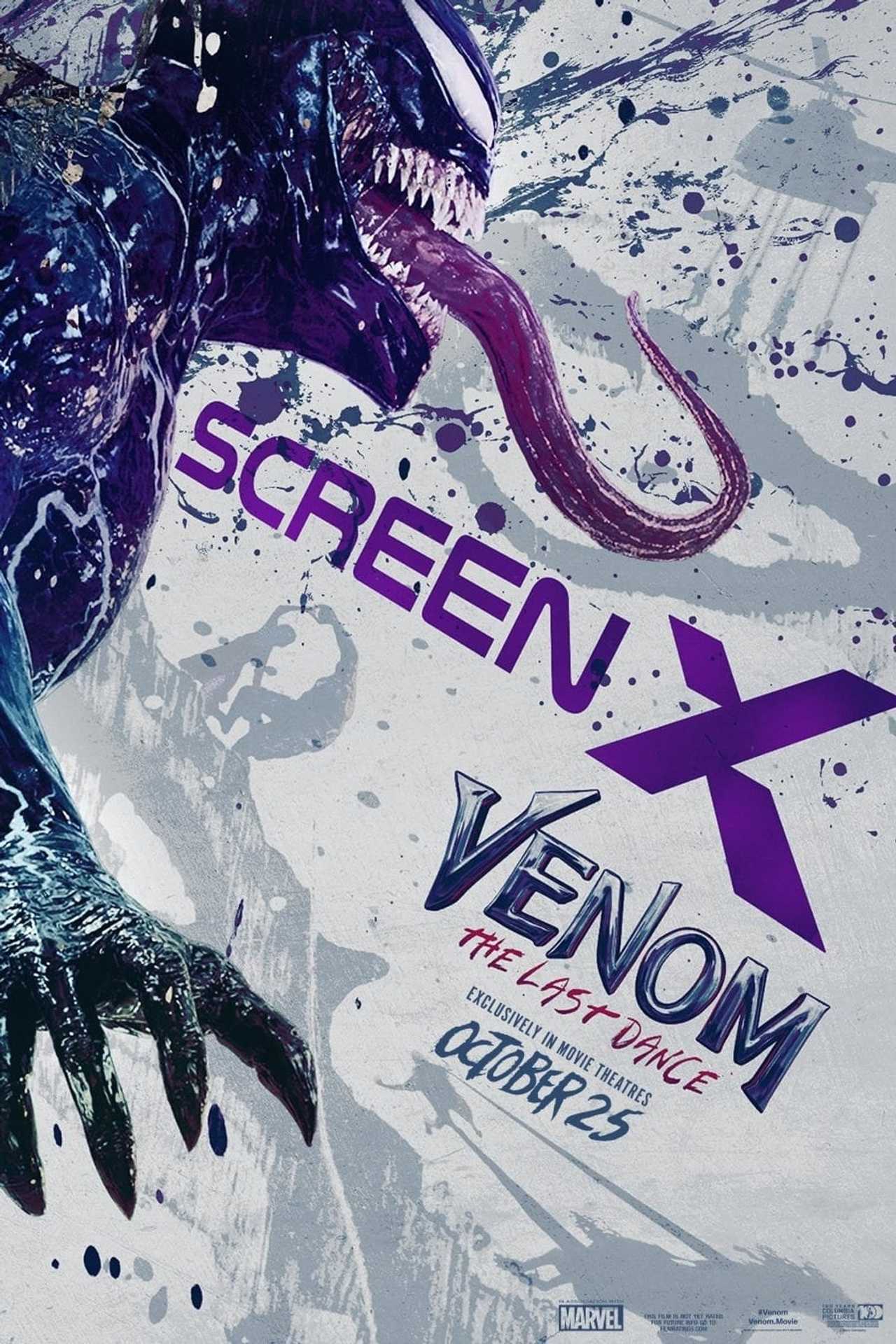 Venom: The Last Dance -ScreenX Poster