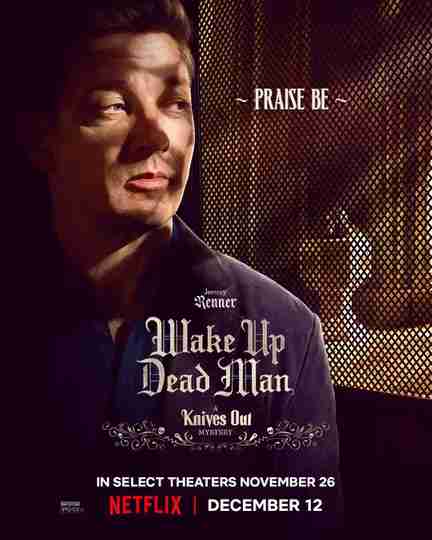 Wake Up Dead Man: A Knives Out Mystery - Jeremy Renner Character Poster