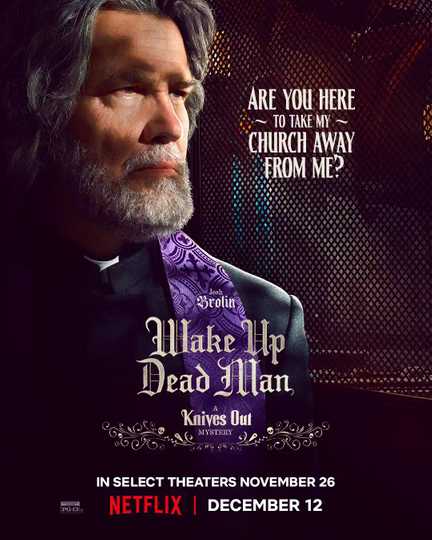 Wake Up Dead Man: A Knives Out Mystery - Josh Brolin Character Poster	