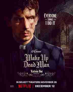 Wake Up Dead Man: A Knives Out Mystery - Josh O'Connor Character Poster	