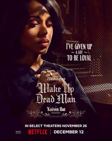 Wake Up Dead Man: A Knives Out Mystery - Kerry Washington Character Poster