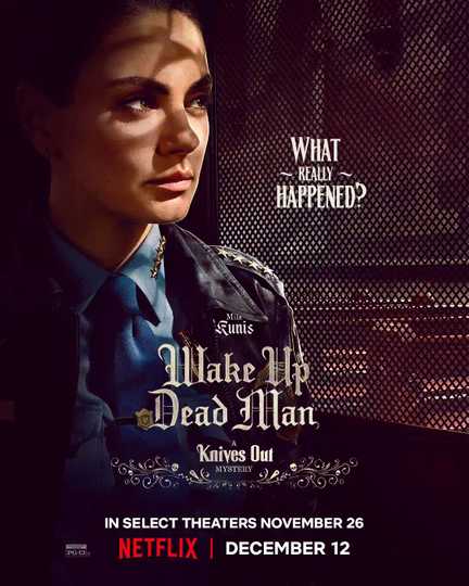 Wake Up Dead Man: A Knives Out Mystery - Mila Kunis Character Poster