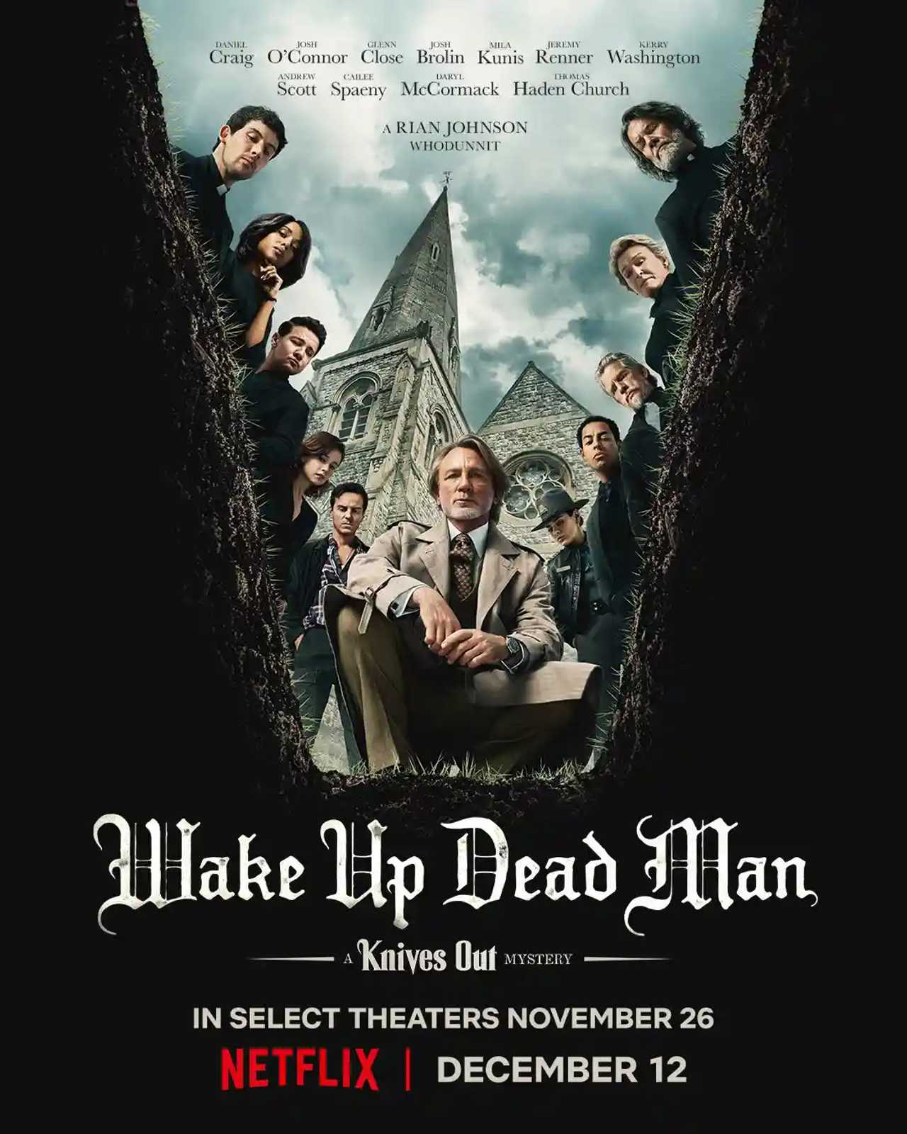 Wake Up Dead Man: A Knives Out Mystery - Official Poster