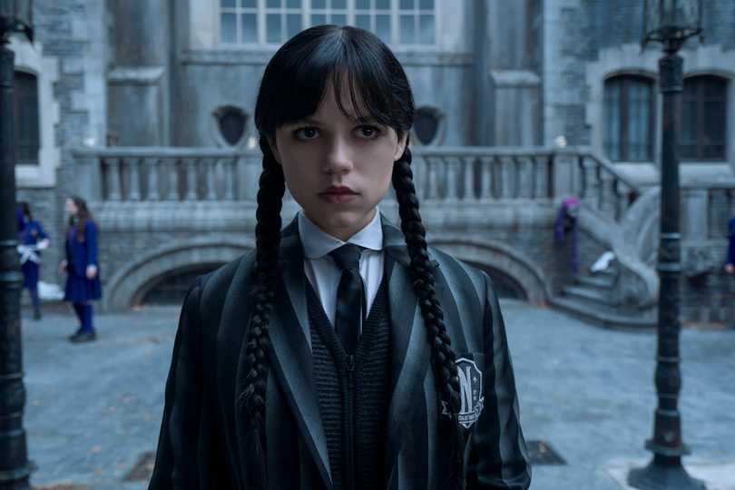Wednesday - Jenna Ortega as Wednesday in Episode 202