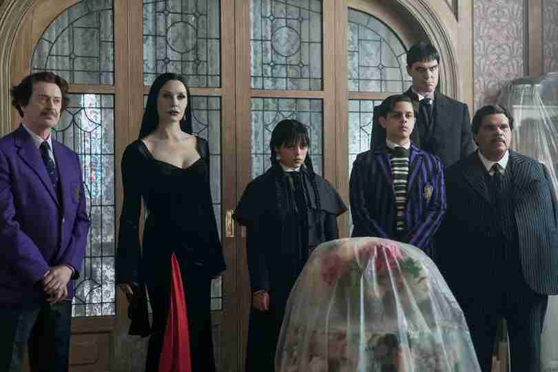 Wednesday Season 2 - Addams Family Scene