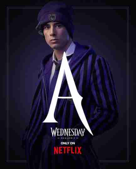 Wednesday Season 2 - Georgie Farmer Character Poster