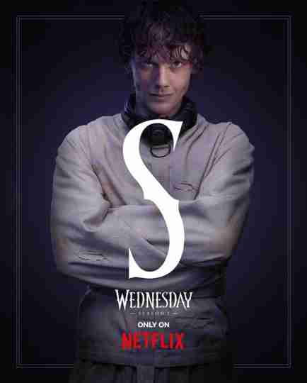Wednesday Season 2 - Hunter Doohan Character Poster	
