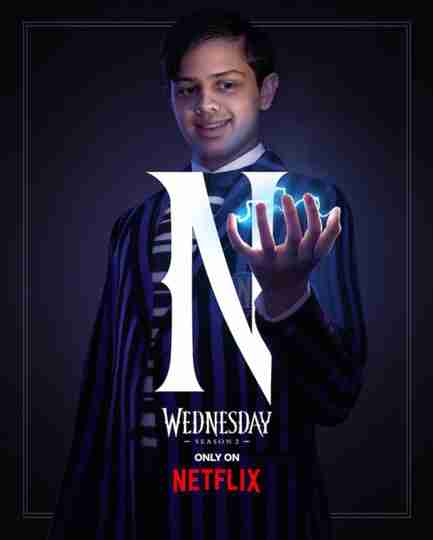 Wednesday Season 2 - Isaac Ordonez Character Poster
