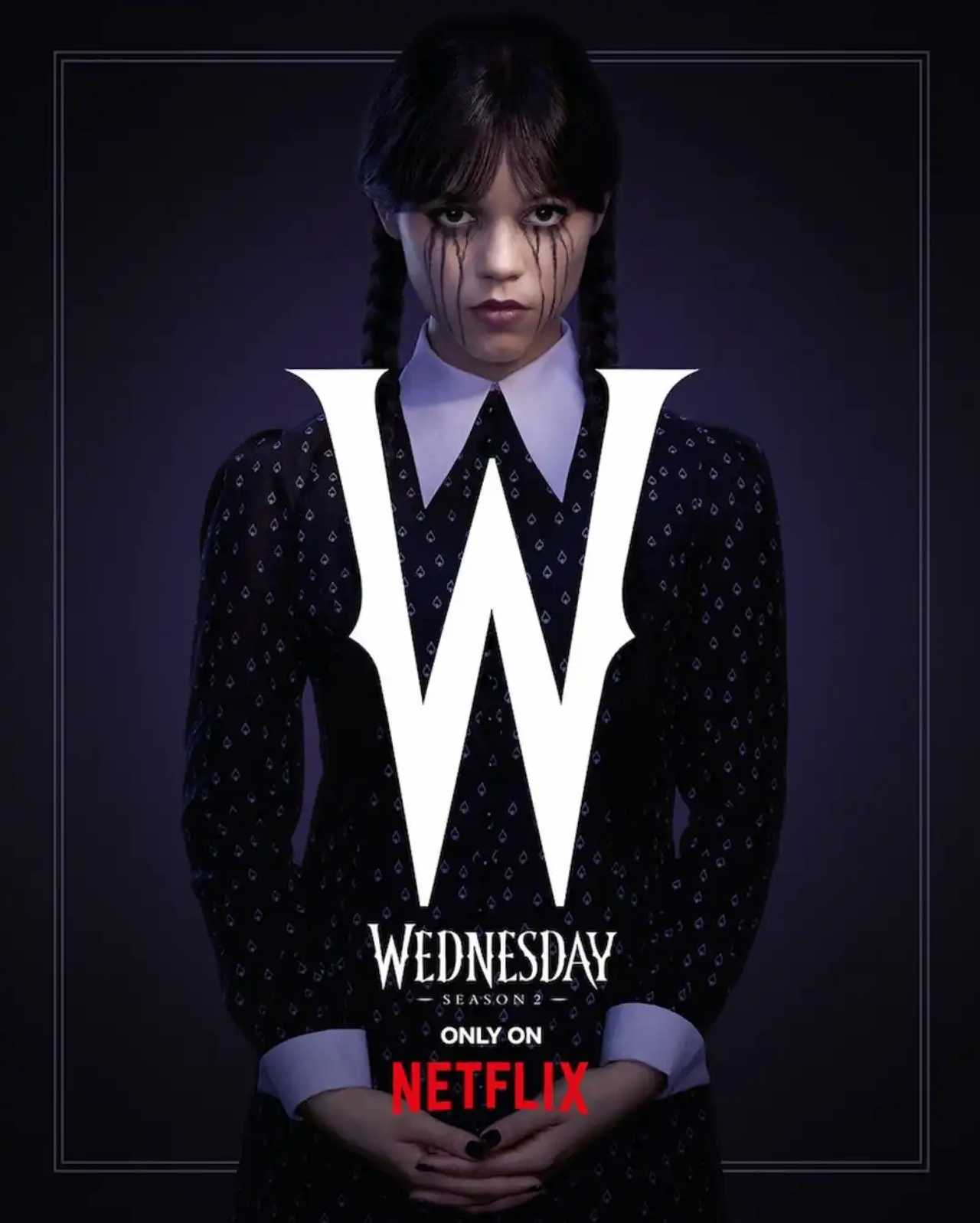 Wednesday Season 2 - Jenna Ortega Character Poster