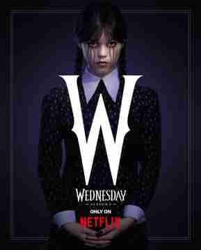 Wednesday Season 2 - Jenna Ortega Character Poster