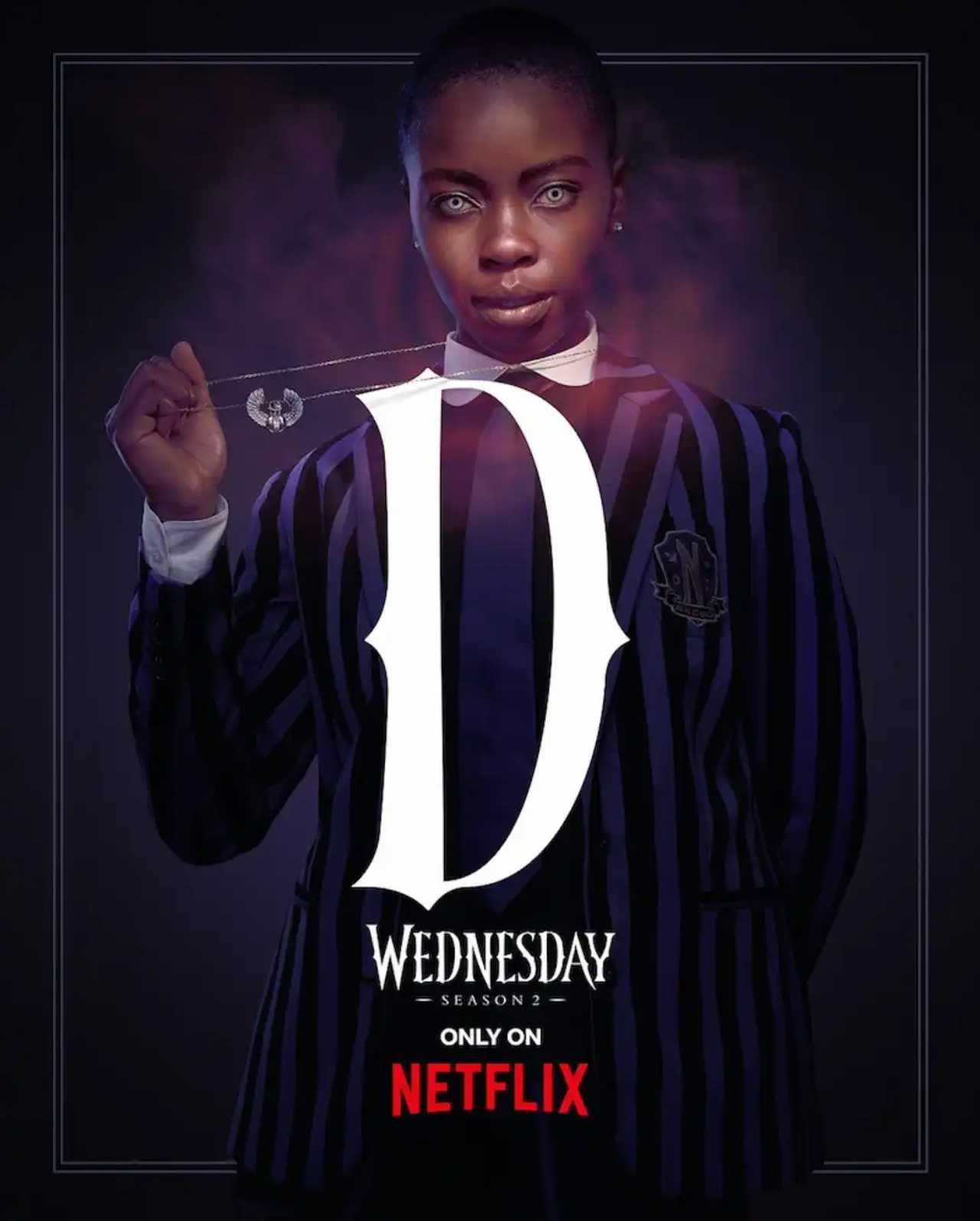 Wednesday Season 2 - Joy Sunday Character Poster	
