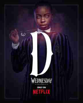 Wednesday Season 2 - Joy Sunday Character Poster	