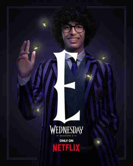 Wednesday Season 2 - Moosa Mostafa Character Poster
