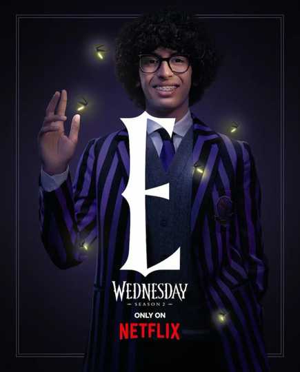 Wednesday Season 2 - Moosa Mostafa Character Poster
