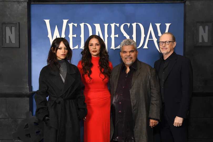 Wednesday Season 2 - Jenna Ortega, Catherine Zeta-Jones, Luis Guzman and Steve Buscemi at the Netflix's Wednesday Event