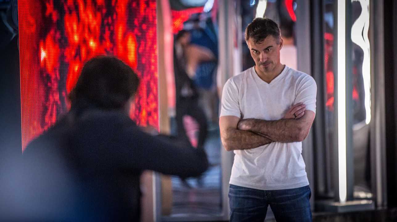 Wick Is Pain - Keanu Reeves and Chad Stahelski in John Wick: Chapter 2