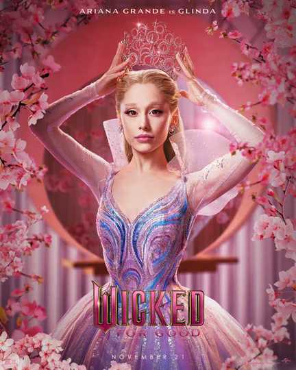 Wicked: For Good - Ariana Grande as Glinda Character Poster