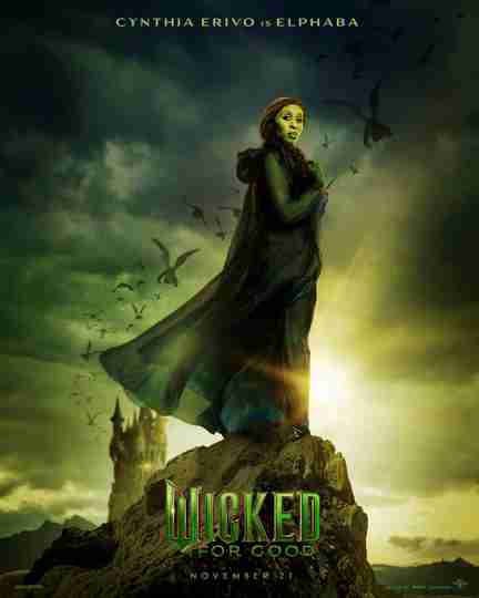 Wicked: For Good - Cynthia Erivo Character Poster