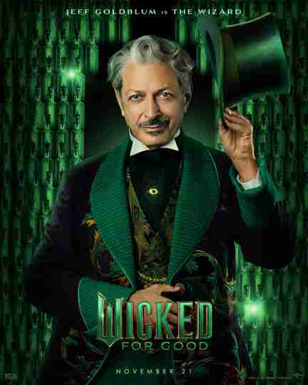 Wicked: For Good - Jeff Goldblum as The Wizard Character Poster