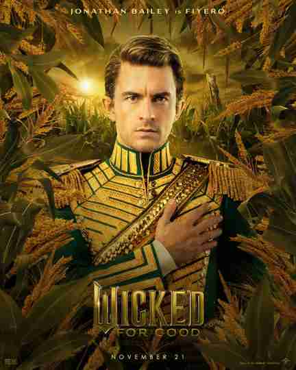 Wicked: For Good - Jonathan Bailey as Fiyero Character Poster