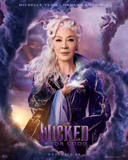 Wicked: For Good - Michelle Yeoh as Madame Morrible Character Poster