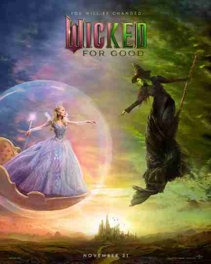 Wicked: For Good - Official Teaser Poster