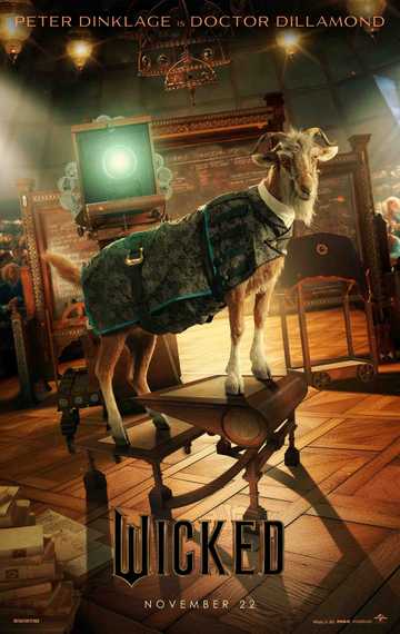 Wicked - Peter Dinklage is Doctor Dillamond