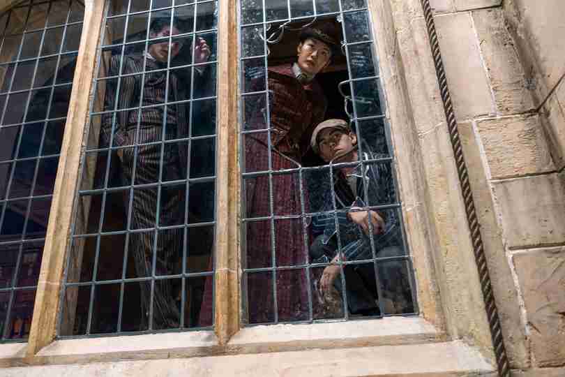 Young Sherlock Season 1 - First Look at Dónal Finn, Zine Tseng and Hero Fiennes Tiffin