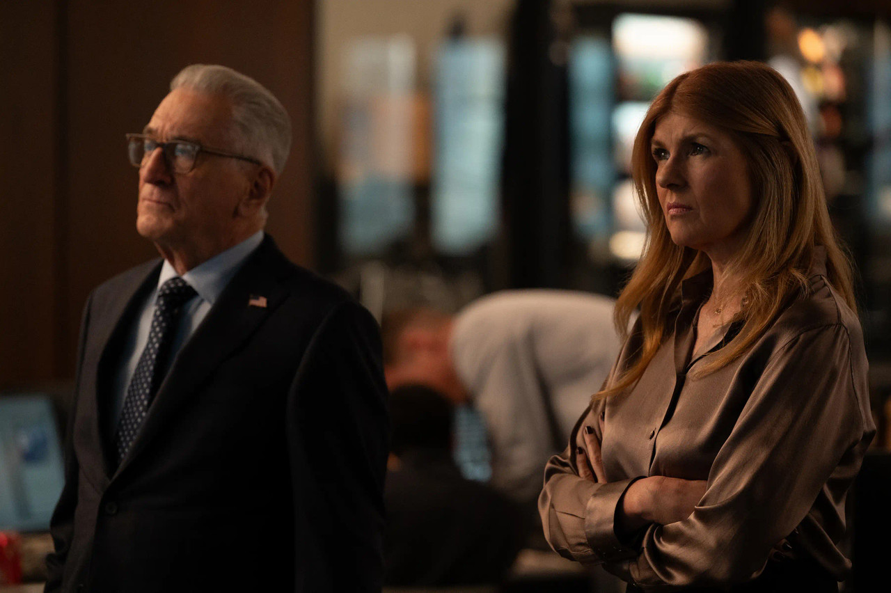 Zero Day - Robert De Niro as George Mullen & Connie Britton as Valerie Whitesell in Episode 104