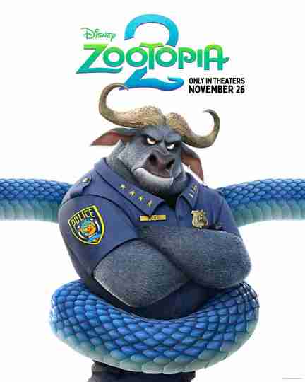 Zootopia 2 - Chief Bogo Character Poster