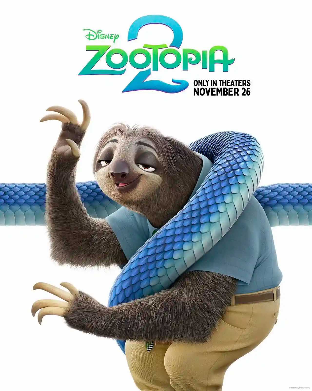 Zootopia 2 - Flash Character Poster