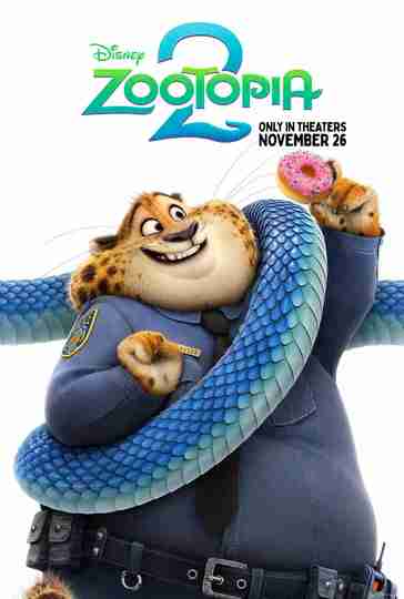 Zootopia 2 - Officer Benjamin Clawhauser Character Poster