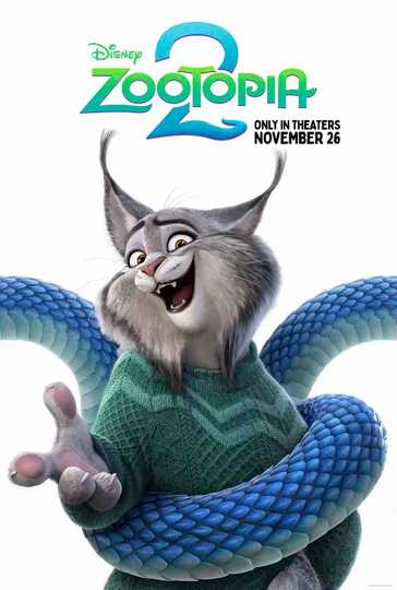 Zootopia 2 - Pawbert Lynxley Character Poster