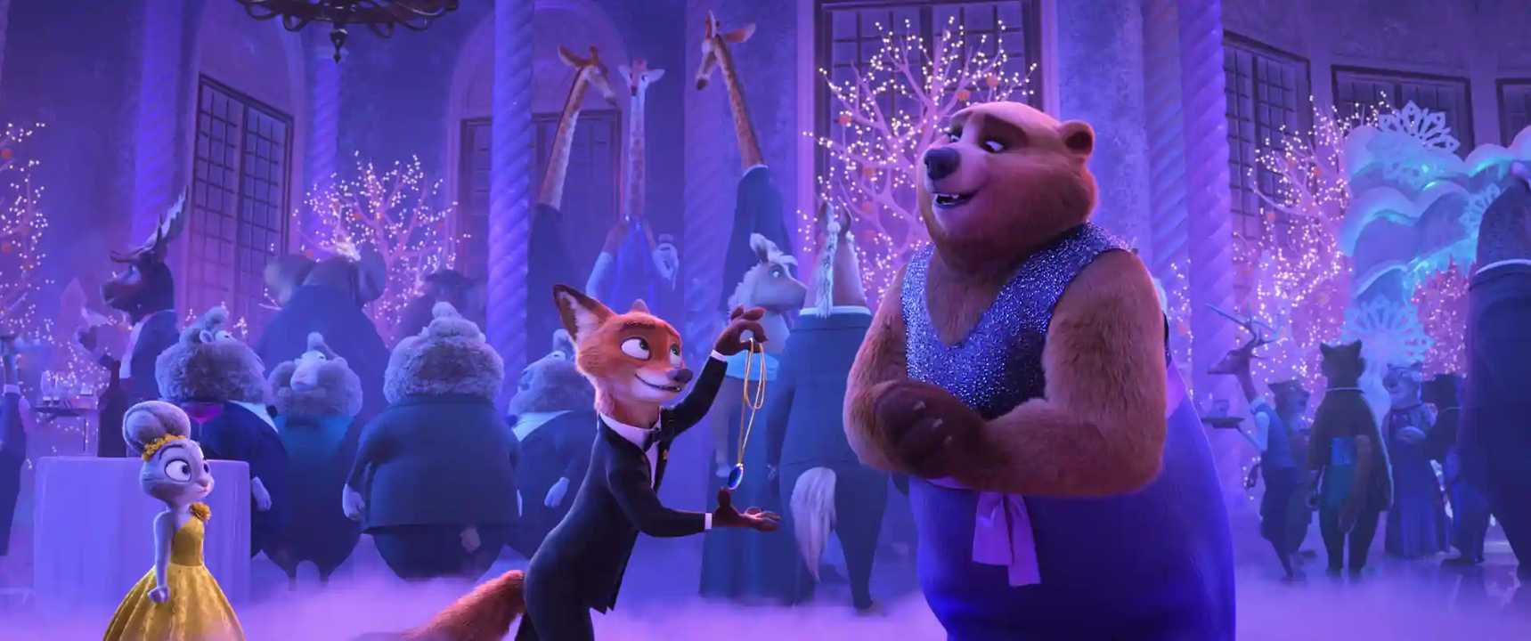 Zootopia 2 - Nick Wilde, Judy Hopps and Bearoness Bear