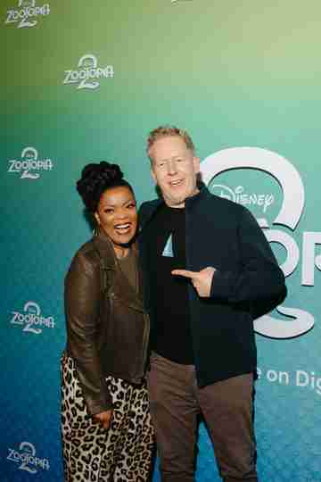 Zootopia 2 - Yvette Nicole Brown and Jared Bush at an Un-Fur-Gettable Night