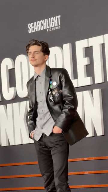 A Complete Unknown - Timothée Chalamet in World Premiere 