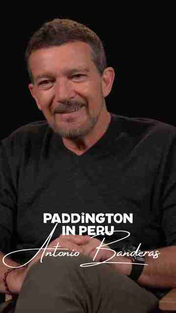 Paddington in Peru - Antonio Banderas Talks About His History with Paddington