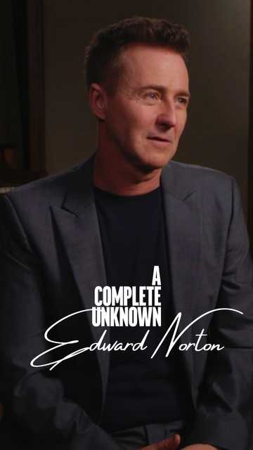 A Complete Unknown - Edward Norton Interview Short