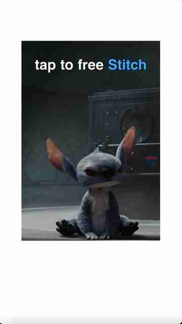 Lilo & Stitch - Tap to Free Stitch Clip