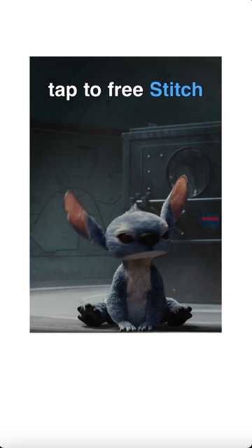 Lilo & Stitch - Tap to Free Stitch Clip