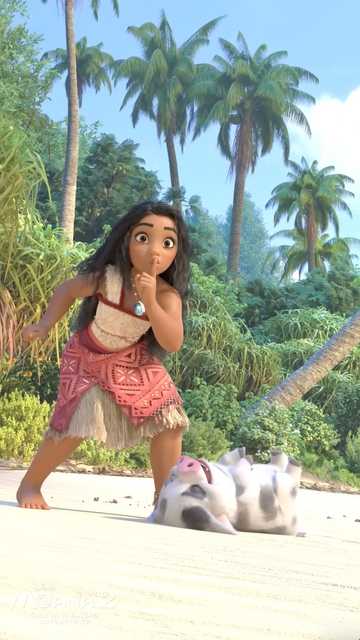 Moana 2 - Can you watch Pua?