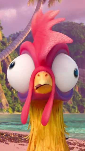 Moana 2 - Heihei Shorts