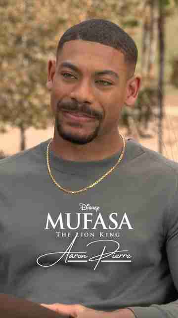 Mufasa: The Lion King - Aaron Pierre Interview Short