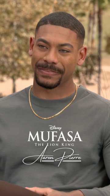Mufasa: The Lion King - Aaron Pierre Interview Short