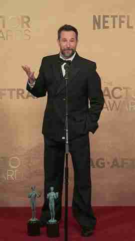 Noah Wyle Wins at the 32nd Annual Actor Awards - The Pitt