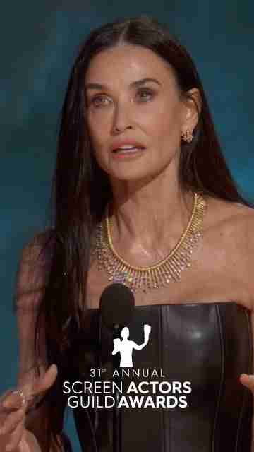 The Substance - Demi Moore Wins SAG Award for Female Actor in a Leading Role