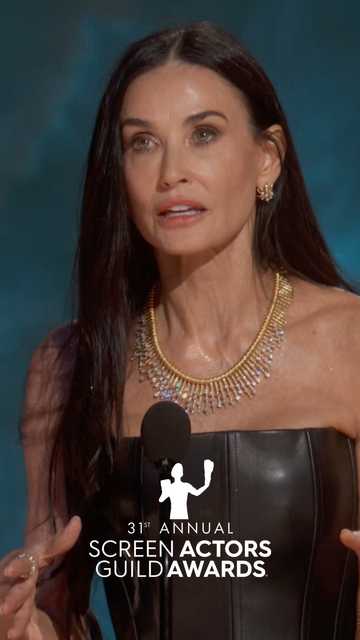 The Substance - Demi Moore Wins SAG Award for Female Actor in a Leading Role